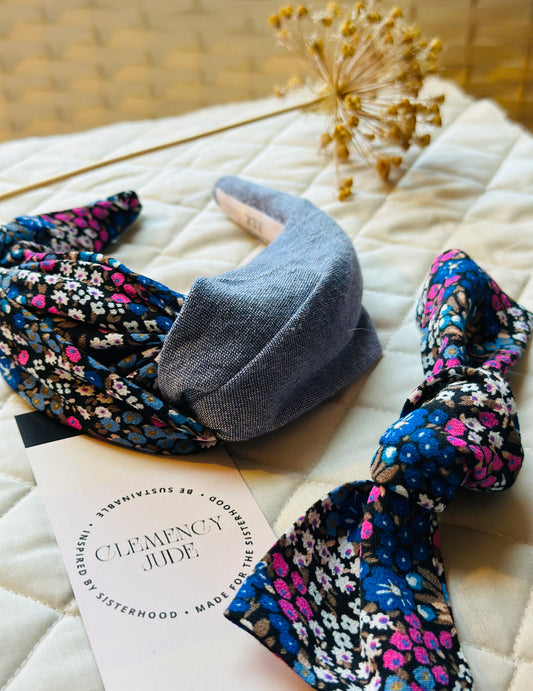 Gift sets: Blue and pink floral set