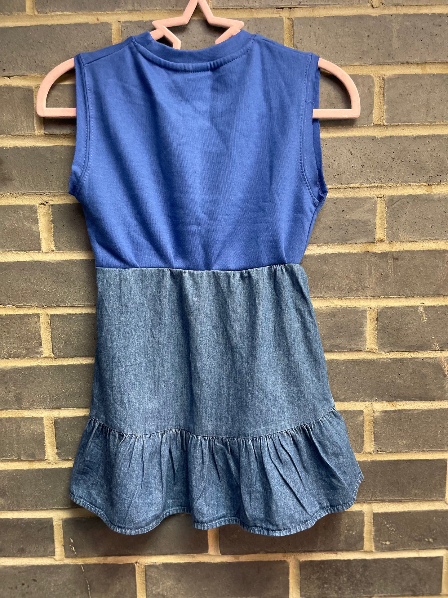 Mini-me neon rainbow Neon Marl X CJ repurposed dress