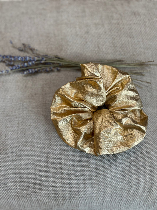Metallic scrunchies