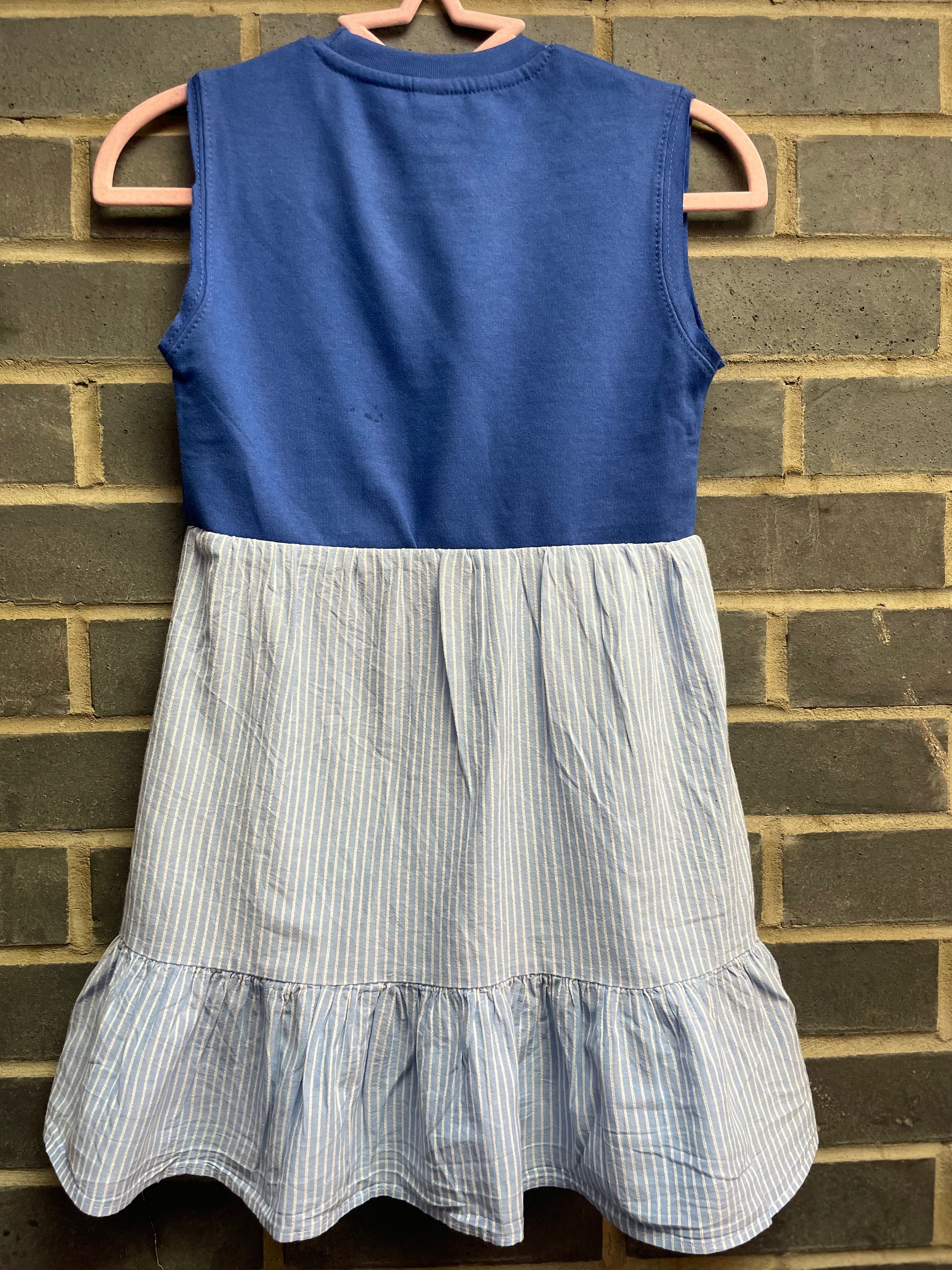 Mini-me neon rainbow Neon Marl X CJ repurposed dress